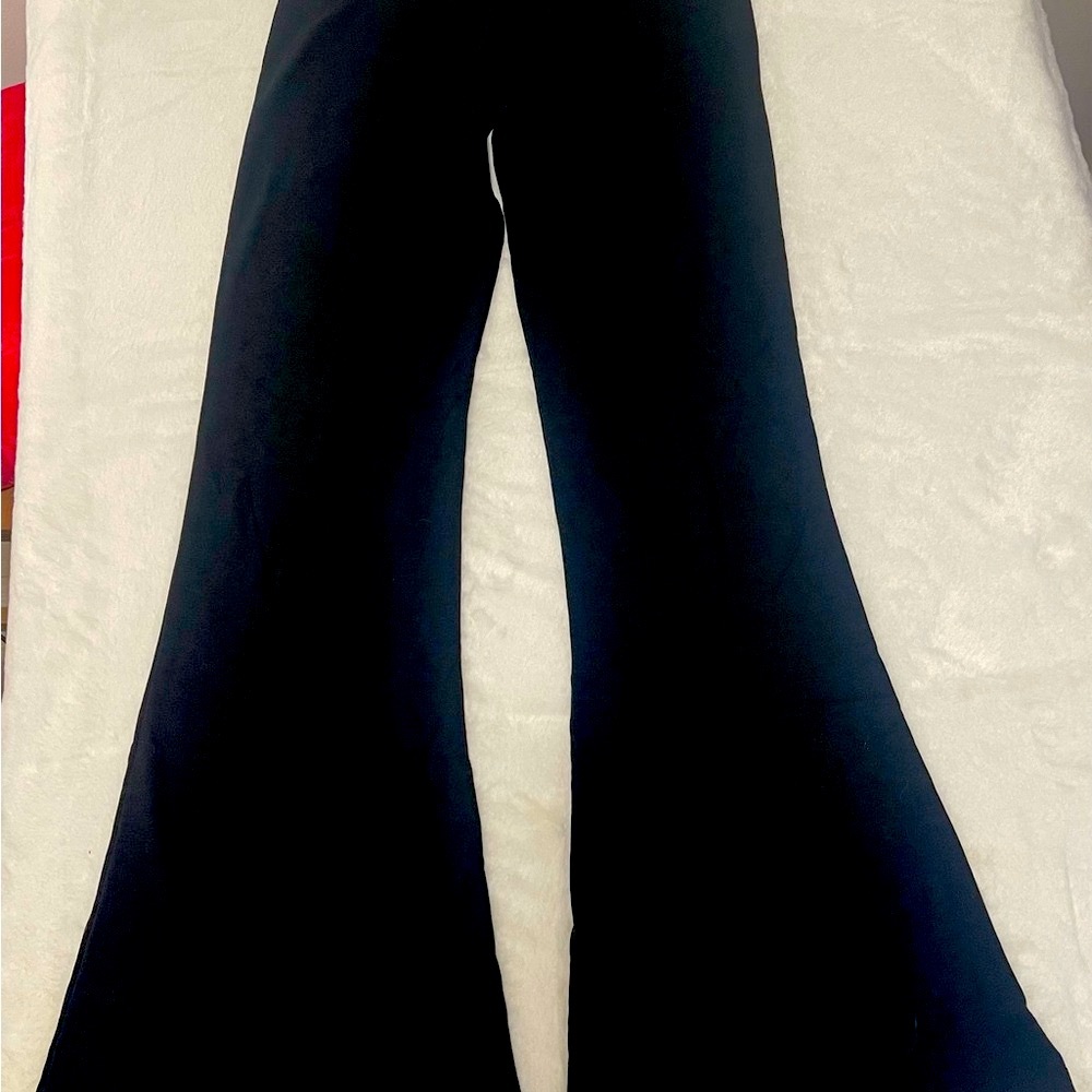 Black Flared Pants
